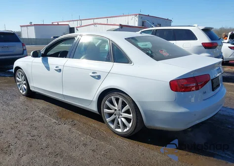 2013 Audi A4 2.0T Premium z USA, uszkodzony, nr VIN WAUFFAFL1DN028783